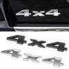 Car Emblem Badge 3D 4x4 Four Wheel Drive Styling Sticker Universal Car Exterior Decorations 4x4 RV Waterproof Decals