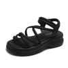 Fashion Roman Sandals for Women 2024 Summer New Soft Sole Outer Wear Women's Wedge Shoes Fashion Casual Designer Shoes for Women