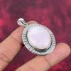 Pink Opal Handmade Gemstone Pendant, 925 Solid Sterling Silver Pendant Unique Design Jewelry, For Women