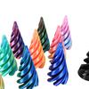 3D Printed Spiral Cone Toy Impossible Pyramid Passthrough Sculpture Pass Through Pyramid Fidget Mini Vortex Thread Illusion