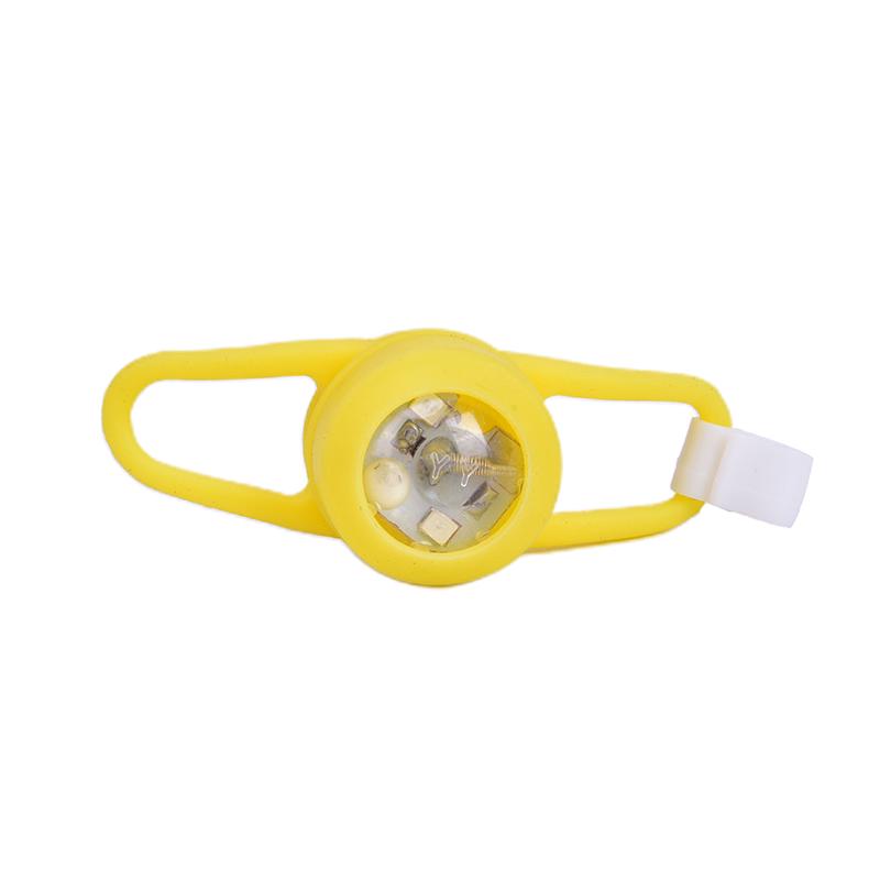 Colorful Bicycle Small Yellow Led Ring Lights Bicycle Bell Road Bike Accessories