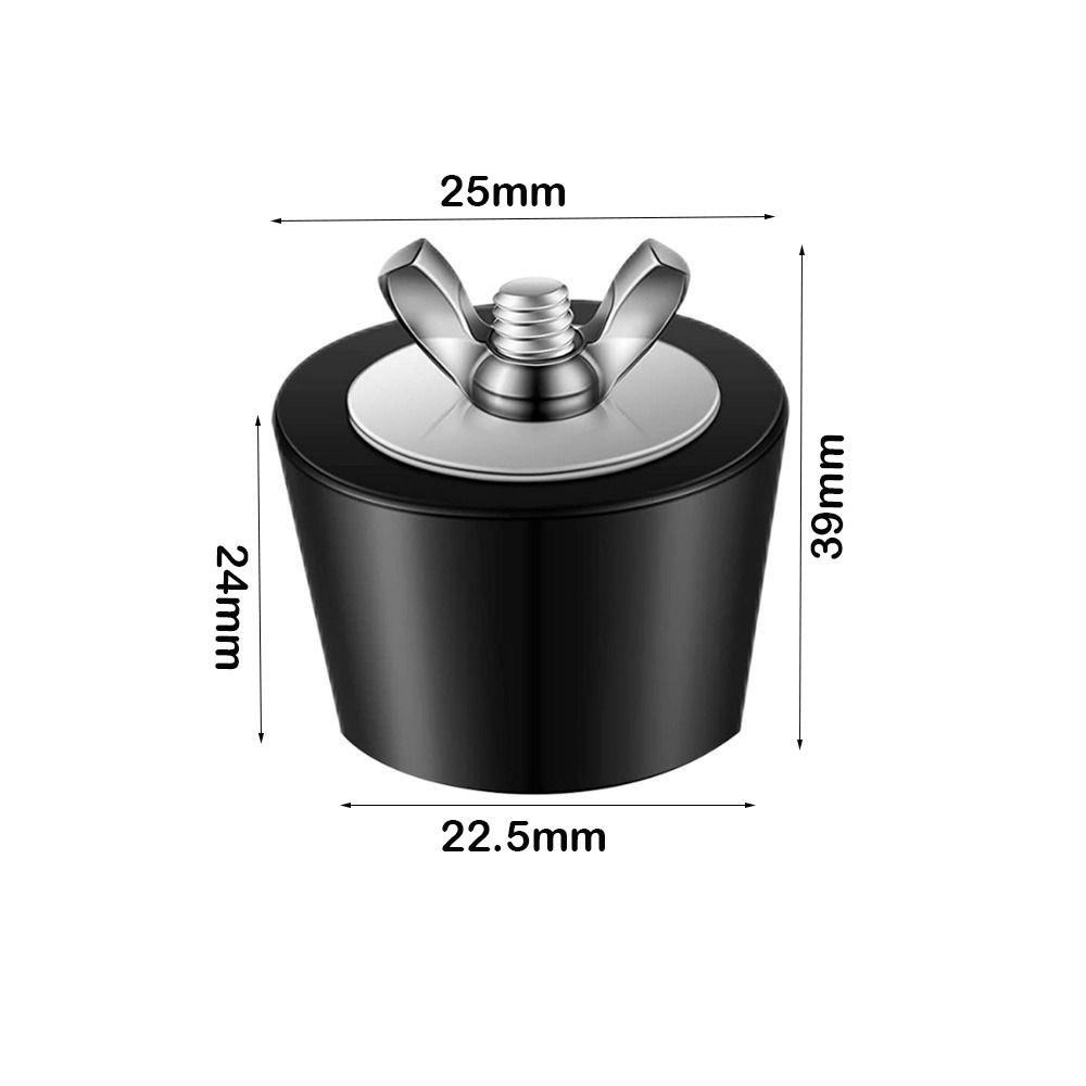 Black Swimming Pool Leak Proof With Stainless Steel Screw Pool Plugs Pool Winterizing Plug