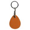 PU Leather Card Holder Keychain Key Ring Door Lock Access Tags ID Card Case Keychain Access Card Bag Key Tag Ring
