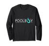 Poolboy Spring Summer Clothing Pool Party Holiday Long Sleeve T-Shirt