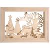 Wooden Silhouettes To Decorate - Woodsy Christmas - 12 Pcs