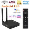 UGOOS AM8 PRO Smart TV BOX Amlogic S928X-J Android 11.0 Supoprt AV1 WiFi6E BT5.3 1000M 8K Media Player