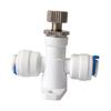 1/4 Inch Connector for Water Purifier Valve with Flow Regulation