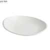 Simple Irregular Ceramic Deep Plate Creative Texture Soup Plate Salad Plates Snack Plates Hotel Molecular Food Tableware
