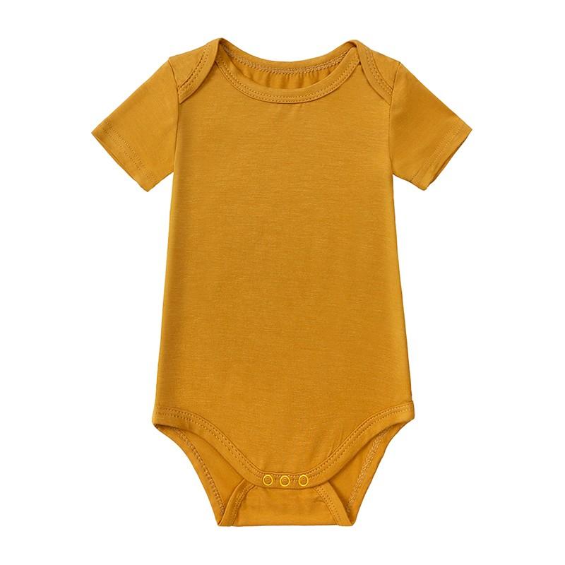 Newborn Summer Romper - Short Sleeve Baby Onesie