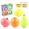 Fx Fruit Rubik'S Cube Set New Exotic Decompression Fruit Series Peach Lemon Twisting Cube Flip Rubik'S Cube