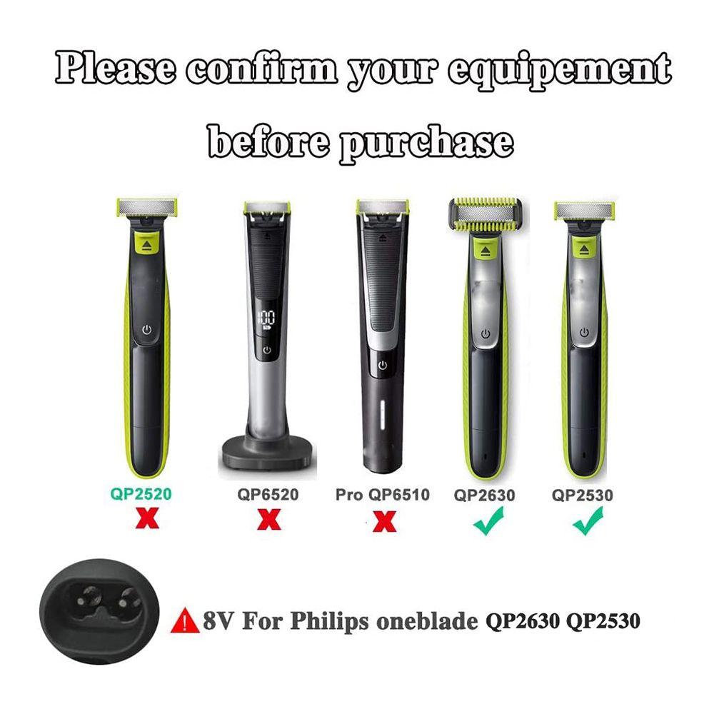 8V Power Cord Beard Trimmers Razor Charger for Philip One Blade for Philip HQ850 Shaver Charger
