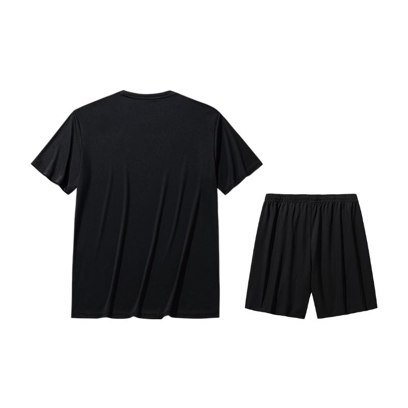 Anta Training Moisture-Wicking Quick-Dry Short Sleeve Shorts Casual Sports Set Men Sets 952527207-5