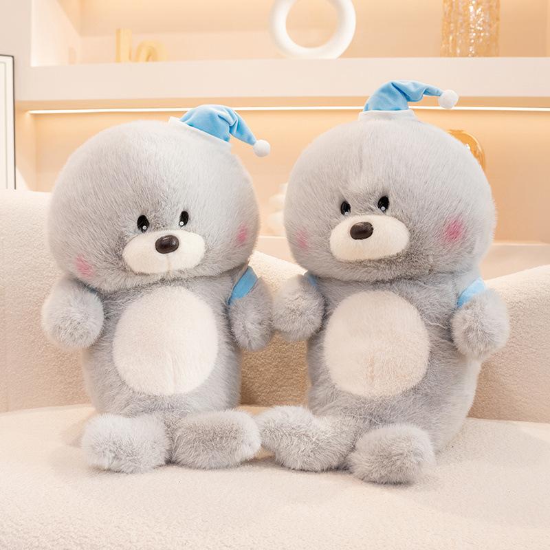 New Cute Marine Animals Children's Toys Dolls Sea Lion Plush Dolls Pillows Birthday Gifts