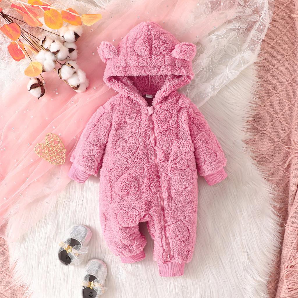 YUBAOBEI Baby Winter Costume Boys Girls Newborn Rompers For Baby Jumpsuit Infant Clothing