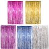 2 M Rain Silk Curtain Creative Wedding Photo Background Party Ribbon Decoration Long Curtain