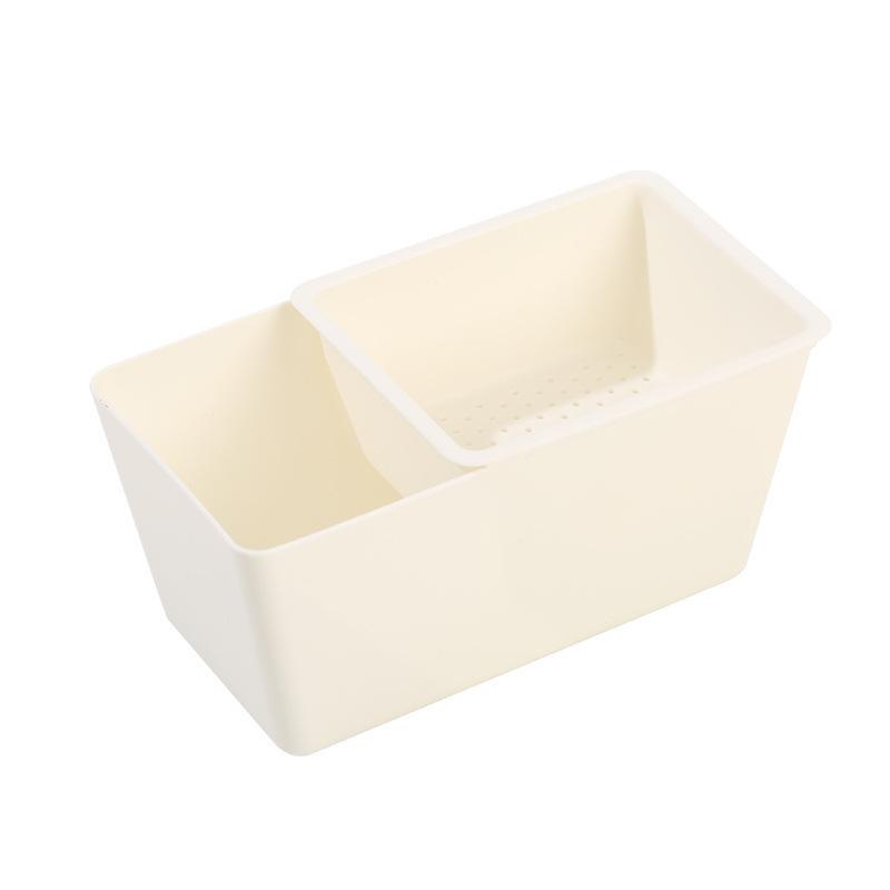 Household Double-layer Snack Box Melon Seed Box Square Drivable Fruit Tray Candy Snack Dried Fruit Tray Storage Box