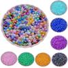 Home Party Supplies AB Color Jewelry Making Acrylic 40-200Pcs 4 6 8mm Loose Beads Necklace Bracelet Transparent DIY Crafts Round