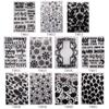 1pcs New Flower Plastic Embossing Folder Template For Diy Scrapbooking Paper Card Making Decoration