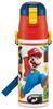 Skater Water Bottle 470ml Super Mario 23 Stainless Steel Sports Bottle Children's SDC4-A