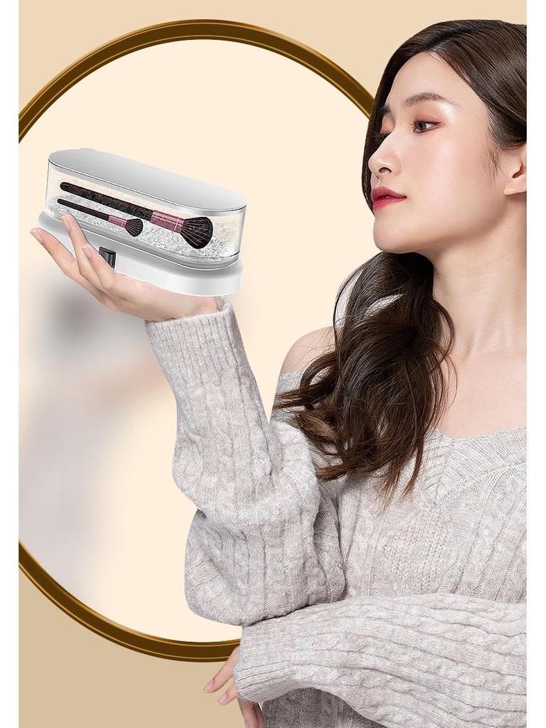 Portable Ultrasonic Cleaner for Eyeglasses, Jewelry & Contact Lenses - High Frequency Automatic Vibration