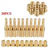 20 Pcs Motorcycle Carburetor Main Jet Kit Set #100-#140 Slow Pilot Jet #32-#55 Vice Injector Nozzle For Keihin CB GY6