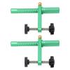 2Pcs Bench Dog Clamp 34in 19mm Quick Release Fast Acting Hold Down All Metal Woodworking Tools