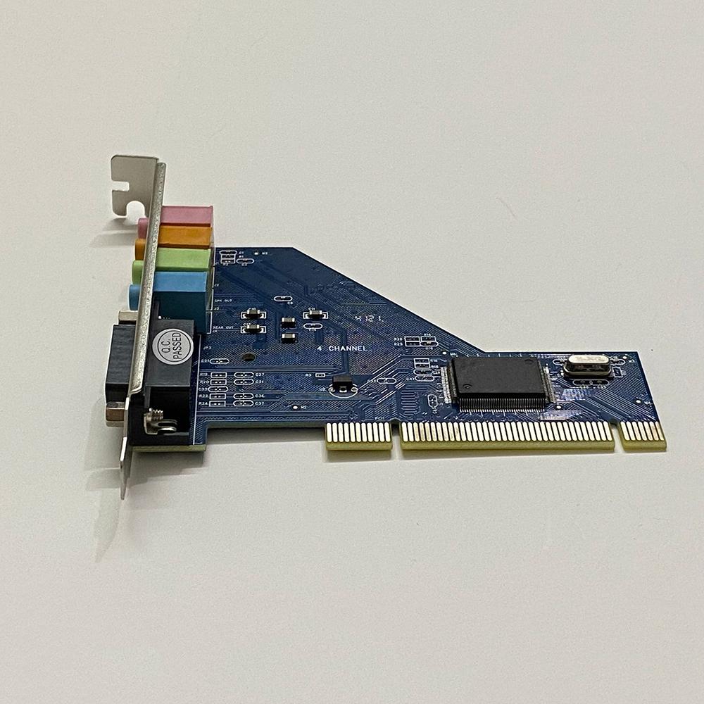 PCI Sound Card 4.1 Channel 3D Audio Stereo 8738 For Desktop Computer+Sound Card