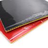 2x Table Tennis Rubber With Sponge Fit Ping Pong Paddle Racket Red Or Black