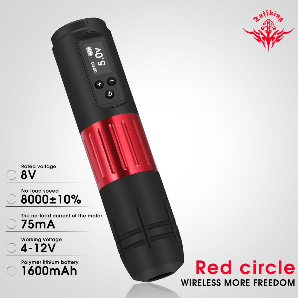 Tuffking Wireless Tattoo Machine Set: Multifunctional Tattoo Pen with Microblading Capabilities