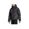 Adidas DFB Down Jacket With Hood And Zipper Men Outerwear Black Grey HF4066