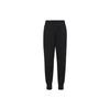 Solid Mid-Rise Sports Jogger Pants Women Bottoms Black FB8331-010
