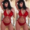 Sexy Babydoll Women Lingerie Sexy Lace G-string Underwear Sleepwear