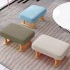 1Pc Creative Sofa Small Wood Living Room Chair Stool Foot Rest