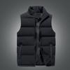Men'S Vest Douyin Sports And Leisure Stand-Up Collar Jacket Thickened And Cotton Outer Top