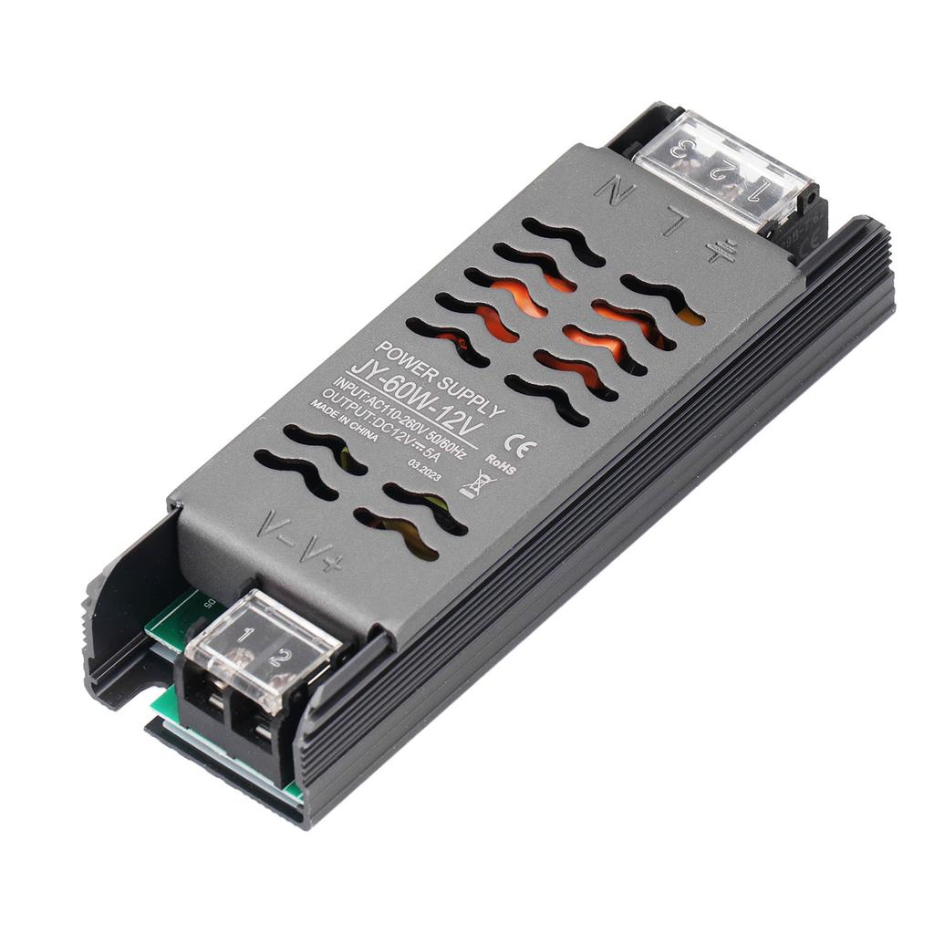 LED Power Supply Driver DC 12V 60W Constant Voltage Transformer for Strip Light Engineering Project