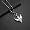 Trend Whale Titanium Steel Pendant Necklace Exquisite High-End Design Small Whale Cold Wind Long Sweater Chain
