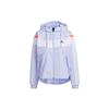 Wx Color Block Windbreaker Jacket Women Jackets Purple HD0368