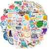 50 Teachers' Day English Teachers' Day Happy Short Sentences Personality Decorative Stickers Waterproof Stickers