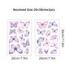 Colorful Butterflies Wall Stickers for Kids Room On Wall Decoration Children Girls Room Wall Decals Bedroom Decor for House