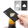 10Pcs Poker Card Bottle Opener Ace Of Spades Bottle Opener Stainless Steel Can Opener Beer Opener Dining Gadgets Kitchen Tool