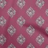 Cotton Flex Magenta Fabric Block Fabric For Sewing Printed Craft Fabric By The Yard 40 Inch