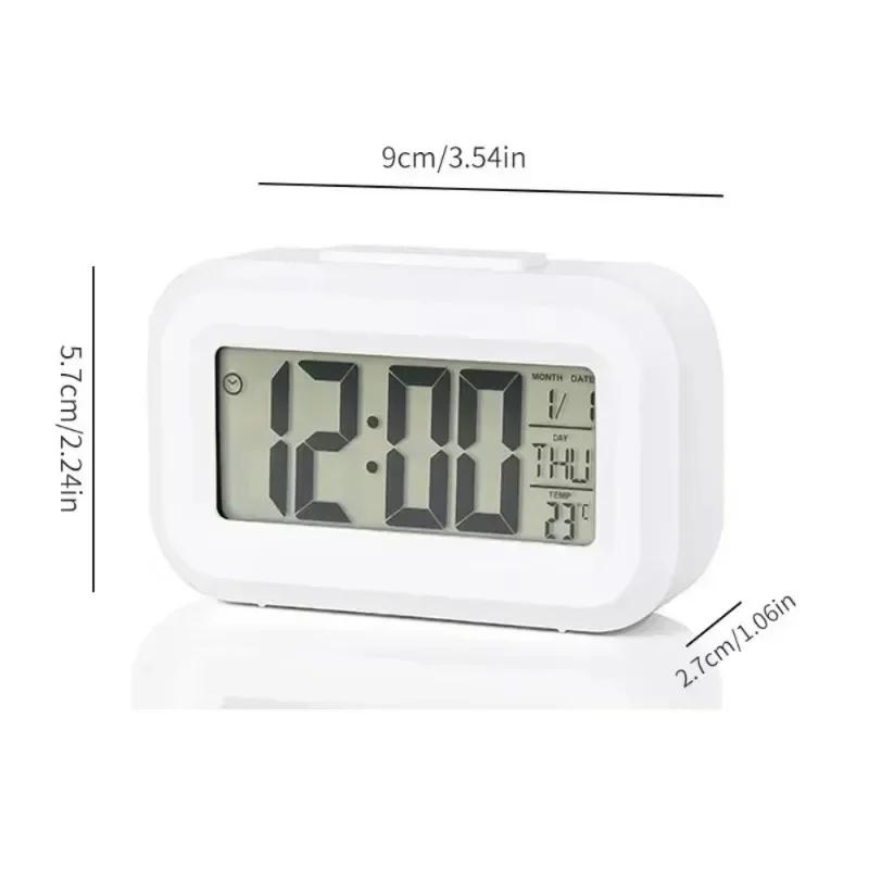 Digital Clock Desk. Times Backlight Multi-function Desktop Alarm Table Led Decorations Electronic Electronics Calendar Data Wall