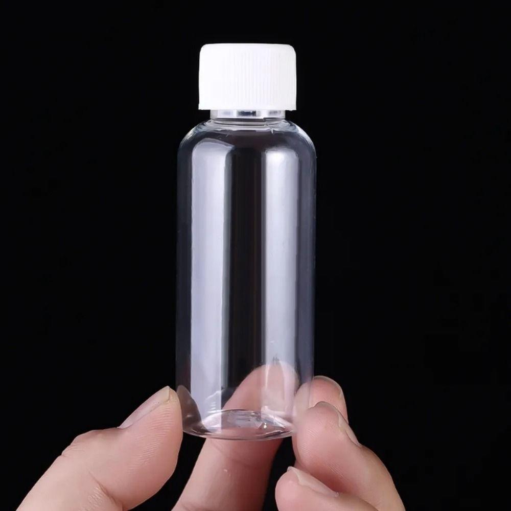 10Pcs Plastic PET Cosmetics Containers Travel Bottle Lotion Container Shampoo Liquid Powder