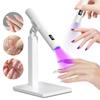 UV LED Nail Lamp Mini UV Nail Lamp for Manicure Portable Nail Dryer Stand Lamp Professional Ultraviolet Mini Nails Drying Light