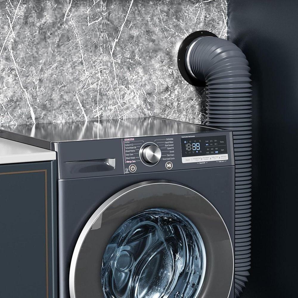 Plastic Wall Flange Connector Black Exhaust Pipe Connector Air Ducting Connection  Ventilation Pipe