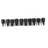 10Pcs Screw and Bolt Extractor Drill Bit Set Steel Multi-Spline Damaged Screw Extractor Broken Bolt Stud Remover Tools