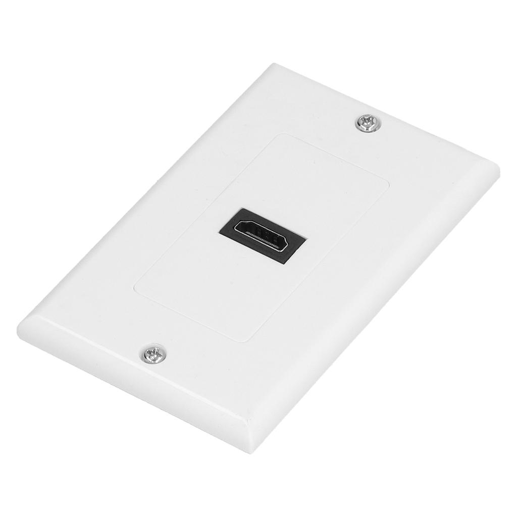 High Definition Multimedia Interface Wall Plate High Resolution 4K High Speed Pass Through No