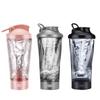 DL Electric USB Shake Bottle Rechargeable  Milk Coffee Blender Kettle Fitness Vortex Protein Shaker  Sports Fitness Shaker Cup Protein Shaker Mixer