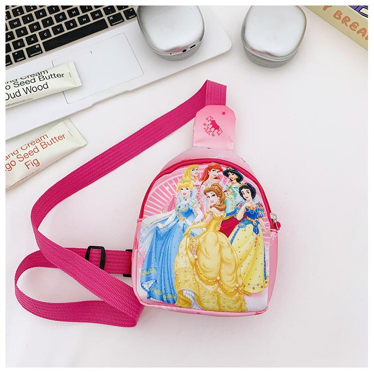 Shoulder Princess Printed Crossbody Chest Bag Children Gifts Outdoor