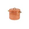 Copper Casserole - ICH-ZAPFE.DE - 30 Cm - Brass Handles - For Cooking Squid - Multi-Purpose